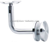 Handrail bracket glass to rail connector RS313, material stainless steel 304, finishing satin or mirror