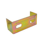 nylon guide roller bracket NRB02, material: steel, color: yellow zinc plating