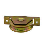 Sliding gate roller GW606 U Groove，Galvanized, Iron, Single bearing