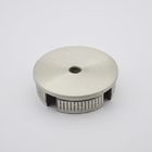 pipe end cap and connector 50.8mm for handrail tube 2", Satin finishing, SS304