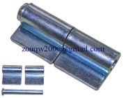 Welding hinge butt hinge BH606, material steel, color: self color, zinc plating