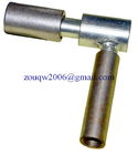 Welding hinge bolt hinge SH604, material iron, self color or zinc alloy, dia 30mm