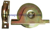 Sliding gate roller GW606 U Groove，Galvanized, Iron, Single bearing