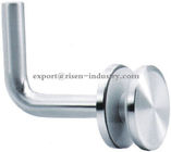 Handrail bracket glass to rail connector RS311, material stainless steel 304, finishing satin mirror