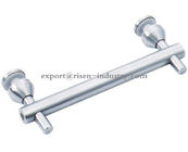 Stainless steel Handrail bracket glass to glass RS335, Finishing satin or mirror