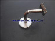 stainless steel Handrail bracket for handrail RS305, finishing Satin or Mirror, size 60x60mm