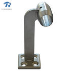 stainless steel handrail fitting rail to wall connector HFRS003, finishing satin mirror