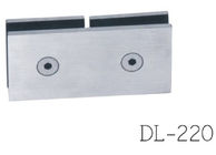 Glass clamps DL220,  Material Zinc alloy type,  Satin or Mirror, double type