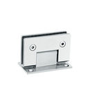 Stainless steel Bathroom hinge RS802, Square 90 degree, wall to glass connector hinge, satin, mirror, golden, black