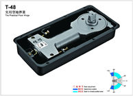 Floor Hinge T-48, color:black or blue, casting iron,  weight capacity 120kgs,