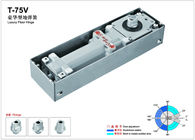 Floor Hinge T-75V, color:black or blue, casting iron,  weight capacity 150kgs,