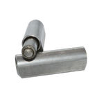 Piston adjustable weld on hinge PH607, with a ball inside the pin, finishing self-color or zinc plating