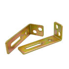 Nylon guide roller bracket NRB01, Material steel, zinc plating color