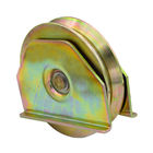 Sliding gate roller GW615 Y Groove，Galvanized, Iron, Single bearing
