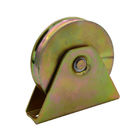 Sliding gate roller GW603 U Groove，Galvanized, Iron, Single bearing, size 50mm-120mm
