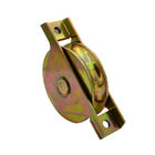 Sliding gate roller GW607 U Groove，Galvanized, Iron, Double bearing