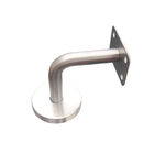 stainless steel Handrail bracket RS303 wall to rail， finishing satin or mirror, size 12x60x60mm