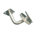 stainless steel Handrail bracket RS303 wall to rail， finishing satin or mirror, size 12x60x60mm
