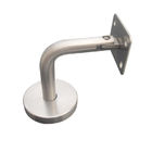 stainless steel Handrail bracket RS304 wall to rail, finishing satin or mirror, size 12x60x60mm