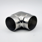 Pipe connector 90 degree, material SS304, finishing satin or mirror, for tube 50.8mm