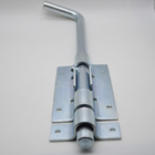 heavy duty Door Latch DL610, lock for door Size: 350, white zinc plating