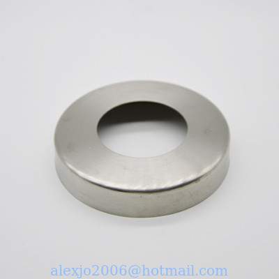 Pipe decorative base cover RS0121 for post base satin or mirror finishing, 50.8mm, thickness 0.4mm