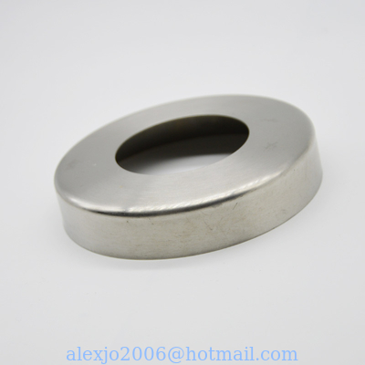 Pipe decorative base cover RS0121 for post base satin or mirror finishing, 50.8mm, thickness 0.4mm