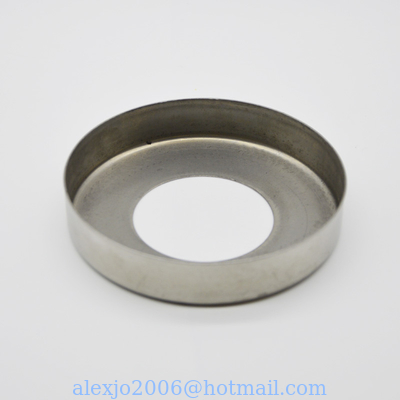 Pipe decorative base cover RS0121 for post base satin or mirror finishing, 50.8mm, thickness 0.4mm