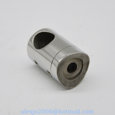 Intermidiate Post Connector to tube for railling, Satin or Mirror finishing, SS304