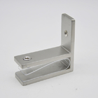 Stainless steel Glass clamps 90 degree RS2315 wall to glass, 70X25mm, thickness 5mm, SS304 satin, mirror, black