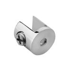 Fixed Glass Holder YS-027M, Zinc Alloy,  for glass 8-10mm, finishing chrome or Satin