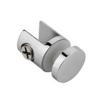 Fixed Glass Holder YS-028L, Zinc Alloy,  for glass 10-12mm, finishing chrome or Satin