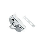 Glass door locks LC-012A, stainless steel 304 plate, finishing satin or mirror