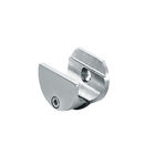 Clamp fixing for track GL-004, stainless steel 304, finishing satin, for bathroom door