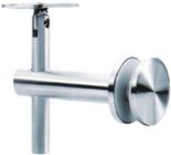 Handrail bracket RS322 glass to rail, material stainless steel 304,201, finishing satin, mirror
