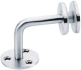 Handrail bracket glass to rail connector RS316, stainless steel 304, 201, Finishing satin or mirror