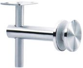 Handrail bracket glass to wall/rail RS323, Material stainless steel 304, finishing satin