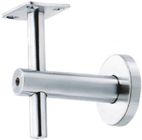 Handrail bracket wall to rail connector RS330, material stainless steel, finishing satin, mirror