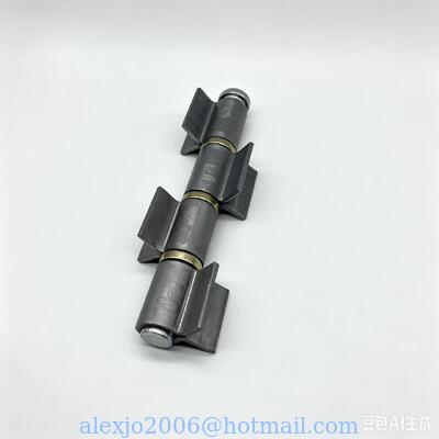 Welding hinge H26504X hinge leaf ringent, with washer or bearing,material:iron, finishing:self color or zinc plating