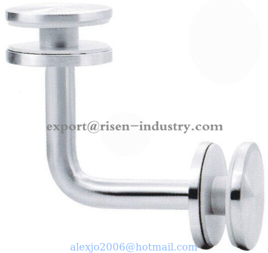 Handrail bracket glass to glass connector RS319, stainless steel SS304,SS201,Finishing satin, mirror