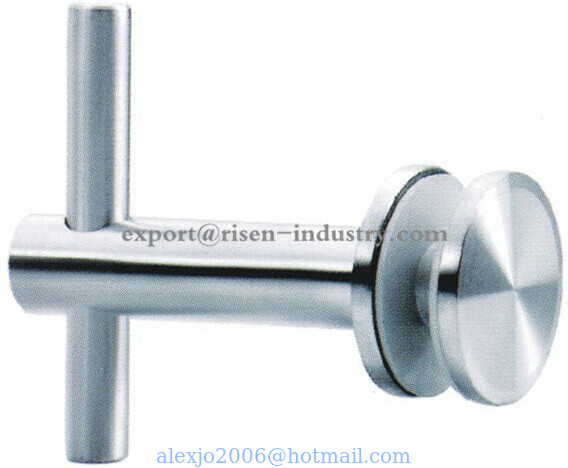 Handrail bracket glass to rail connector RS320, Material stainless steel 304, finishing satin,mirror