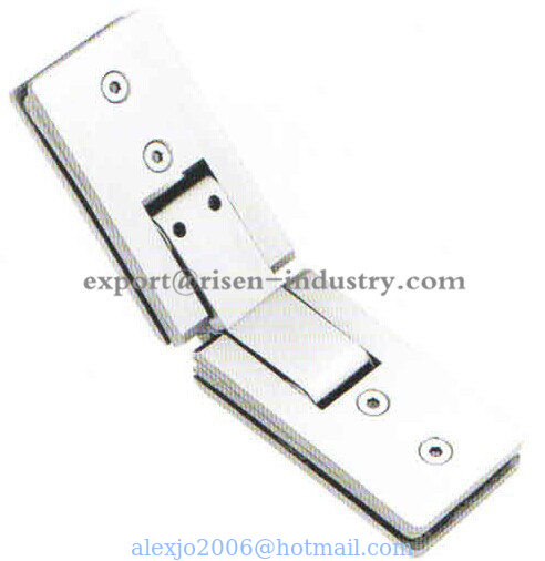 Bathroom glass clamp RS1815, Rectangle 135 degree