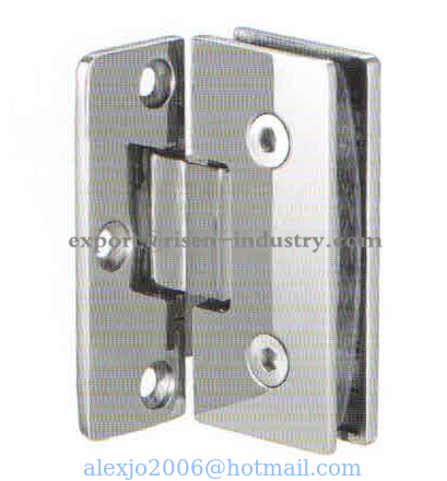 Bathroom glass clamp RS1817, 80# Square 90 degree, single side