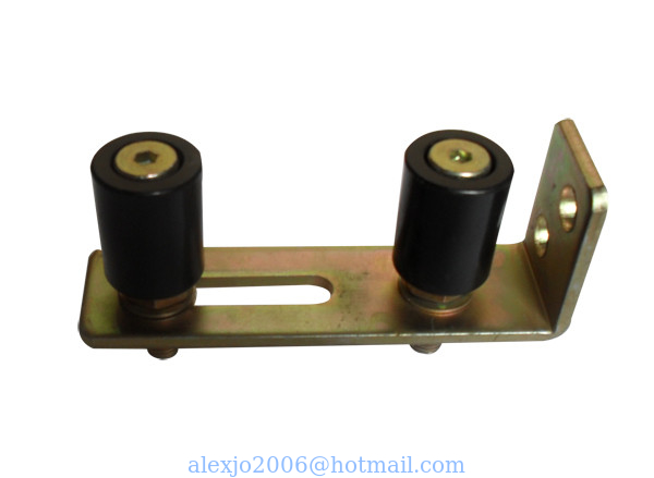 Sliding gate nylon guide roller NW603, with bracket ,white or black color