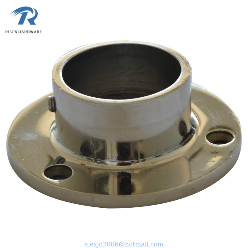 stainless steel handrail fitting, tube seat HFRS007, material stainless steel, finishing satin