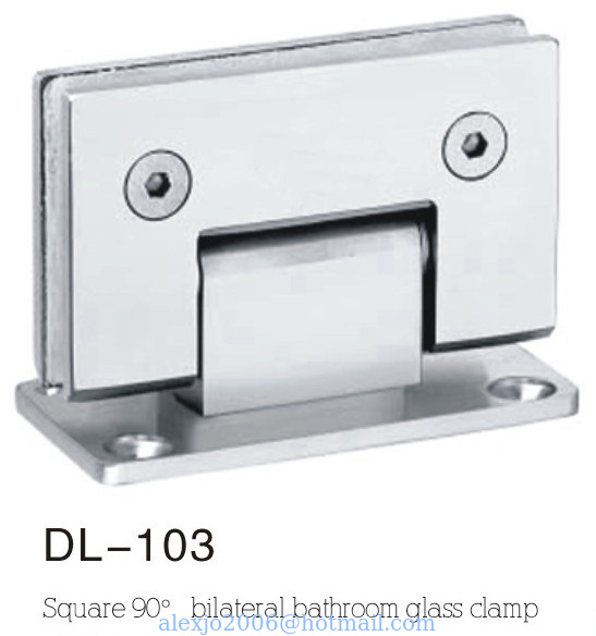 glass clamps DL103, Zinc alloy