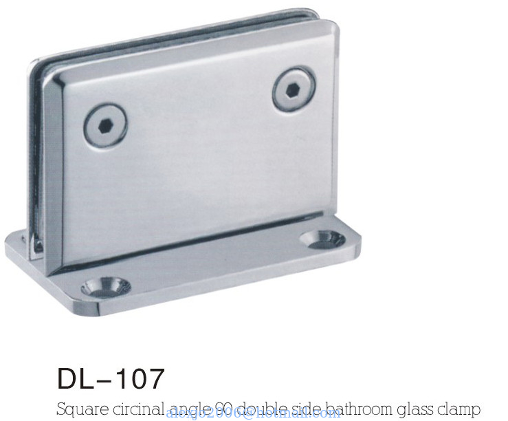 glass clamps DL107, Zinc alloy