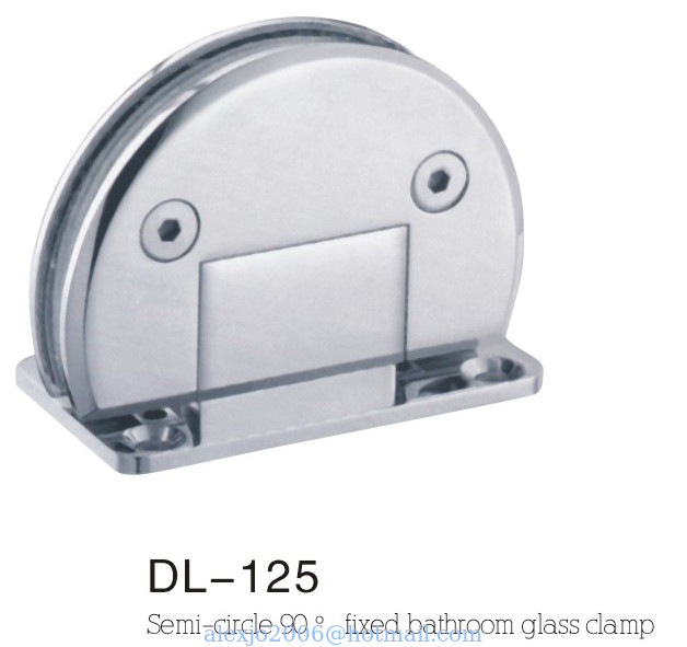 glass clamps DL125, Zinc alloy
