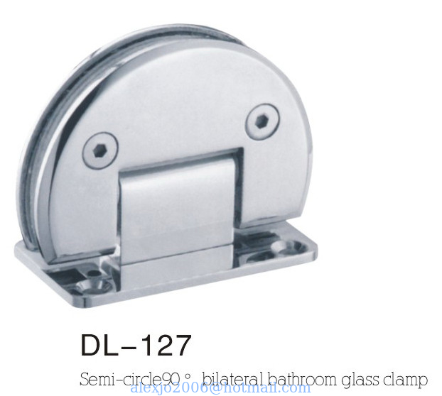 glass clamps DL127, Zinc alloy