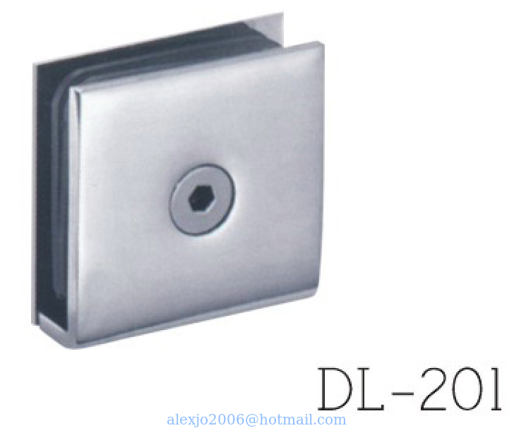 glass clamps DL201, Zinc alloy